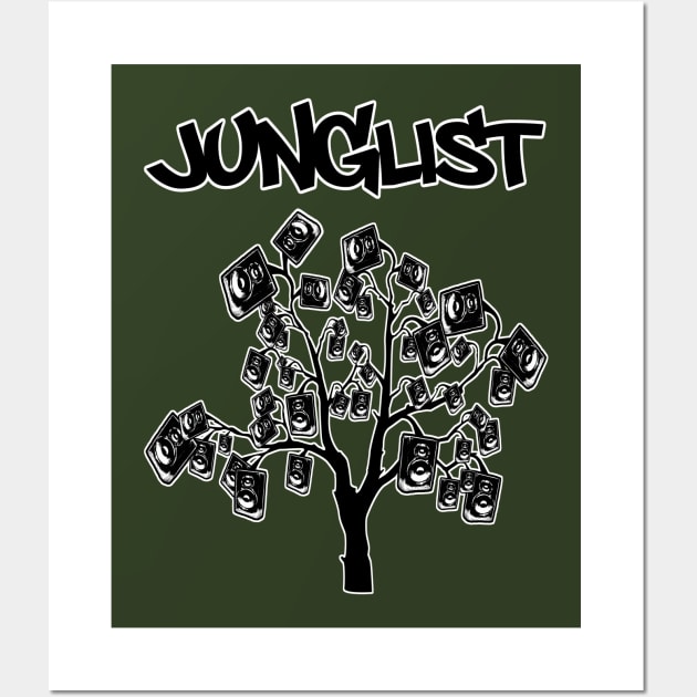 Junglist- Boomtree Wall Art by AutotelicArt